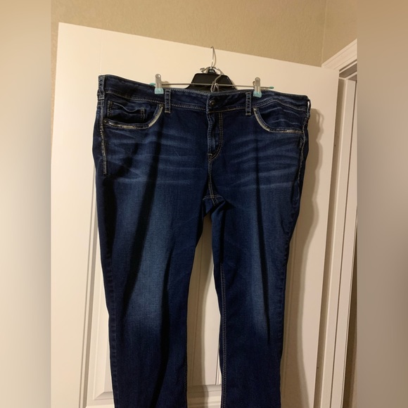 Silver Skinny Jeans - Picture 2 of 7